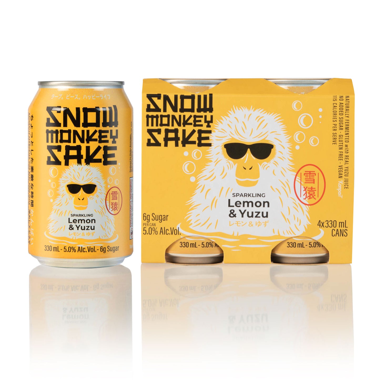 Lemon & Yuzu 330ml Cans 4 pack